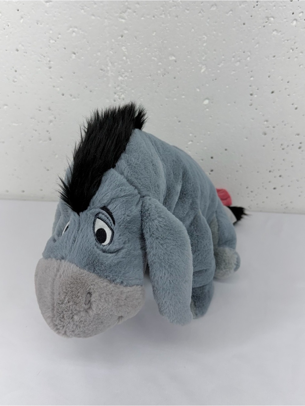 Disney Store Eeyore Winnie the Pooh 15” plush stuffed animal with velcro tail